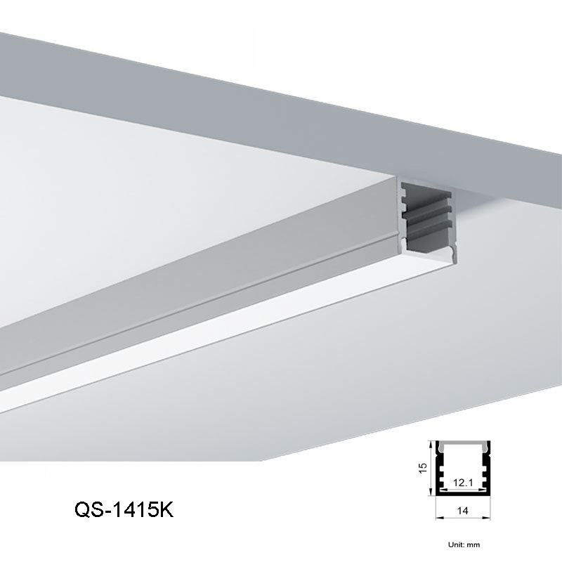 Mini LED Square Aluminum Channel For 12mm LED Strip Lights Mini LED Square Aluminum Channel For 12mm LED Strip Lights